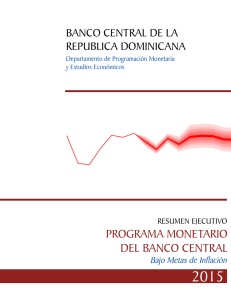 2015 - Banco Central de la República Dominicana