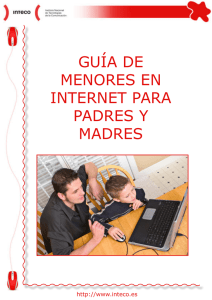 Guía de menores en internet para padres y madres