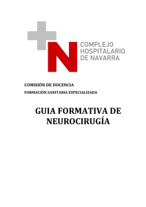 GUIA FORMATIVA DE NEUROCIRUGÍA