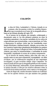 COLOFÓN - Archivo hispano cubano