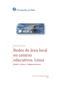 Redes de área local en centros educativos. Linux
