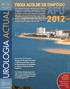 N.º 12 - Associação Portuguesa de Urologia