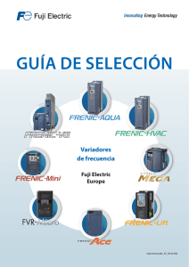 guía de selección - Fuji Electric Europe