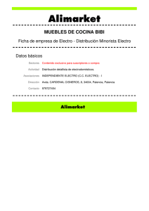 MUEBLES DE COCINA BIBI - Empresas de Electro en Alimarket