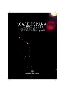 Café España - Diputación de Valladolid
