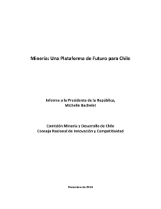 Minería: Una Plataforma de Futuro para Chile
