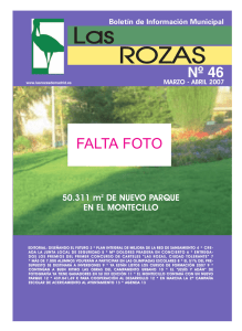 Abril - Ayuntamiento de Las Rozas