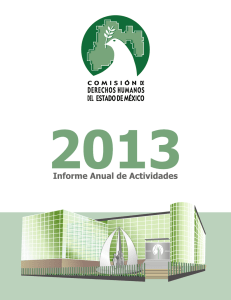 Informe Anual de Actividades 2013