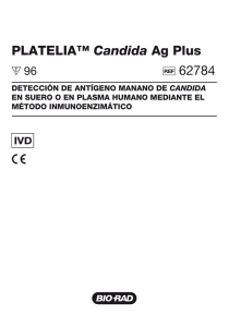 PLATELIA™ Candida Ag Plus 62784 - Bio-Rad