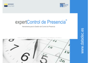 Catálogo - Expert Control de Presencia