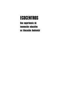 Libro Ecocentros
