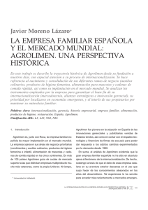 la empresa familiar española y el mercado mundial