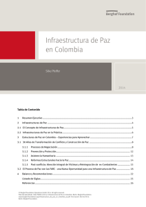 Infraestructura de Paz en Colombia