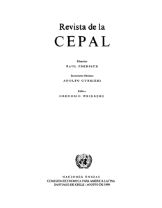 Revista de la - Repositorio CEPAL