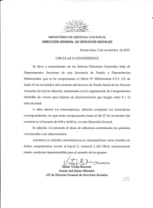 12 / 11 / 2015 - Ministerio de Defensa Nacional