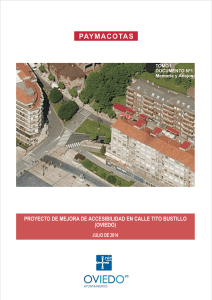 PROYECTO - Ayuntamiento de Oviedo