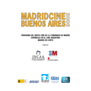 panorama del nuevo cine de la comunidad de madrid españoles en