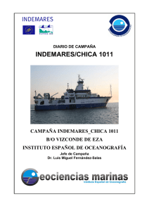 Diario CHICA 1011 - Centro Oceanográfico de Málaga