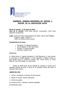 Acta Asamblea Ordinaria 21 de mayo 2015. 1