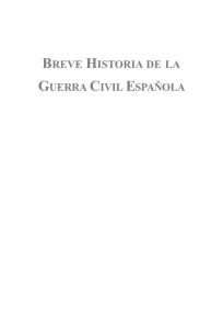 breve historia de la guerra civil española