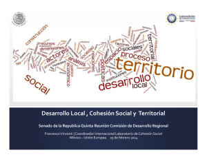 Desarrollo Local , Cohesión Social y Territorial