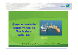 Almacenamiento Subterráneo de Gas Natural CASTOR