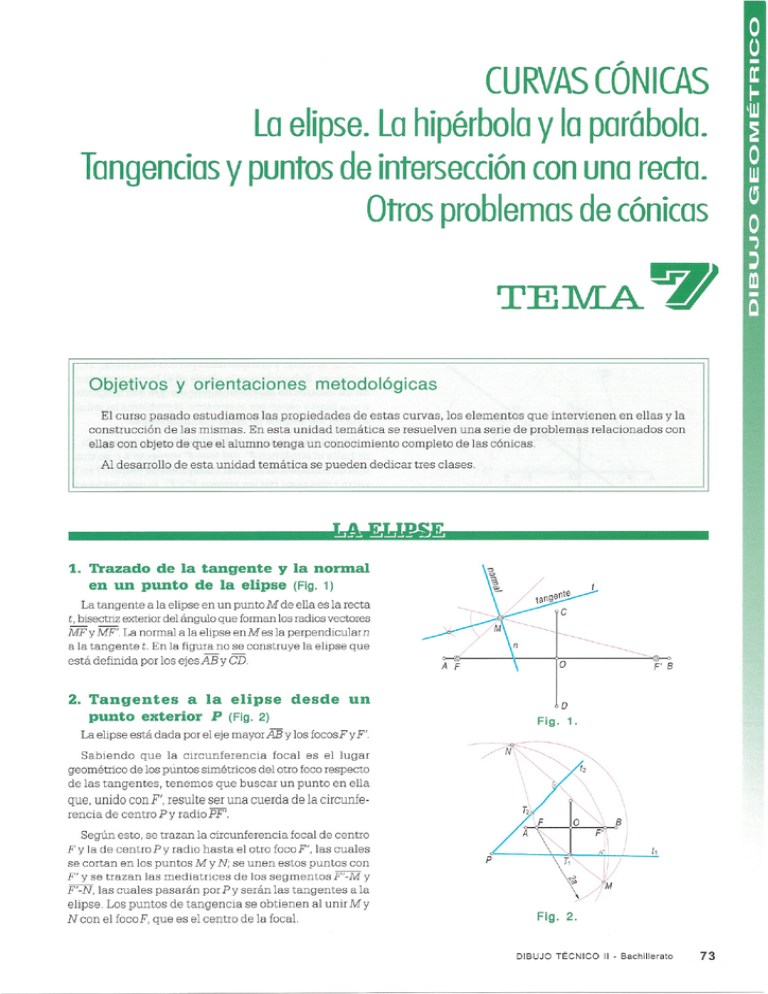 curvas cónicas