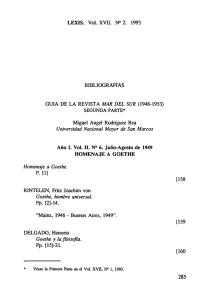 LEXIS. Vol. XVII. N° 2. 1993 BIBLIOGRAHAS GUIA