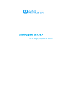 Briefing para ESICREA
