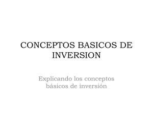 conceptos basicos de inversion - Financial Planning Association