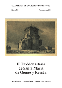El Ex-Monasterio de Santa María de Gómez y Román