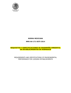 NMX-AA-171-SCFI-2014 Requisitos y especificaciones de