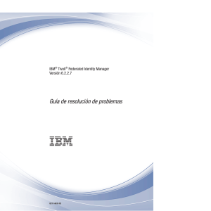IBM® Tivoli® Federated Identity Manager Versión 6.2.2.7: Guía de