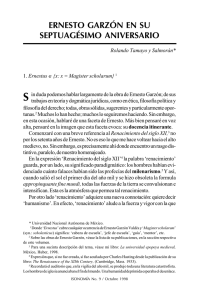 pdf Ernesto Garzón en su septuagésimo aniversario / Rolando