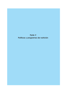 Parte V Políticas y programas de nutrición