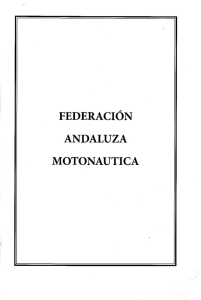 andaluza - Federación Andaluza de Motonáutica