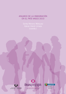 Anuario de la inmigración en el País Vasco 2010