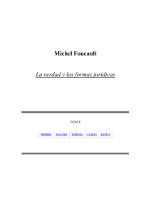 Michel Foucault La verdad y las formas jurídicas