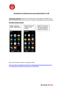 Actualización a Symbian Anna para equipos Nokia C7 y N8