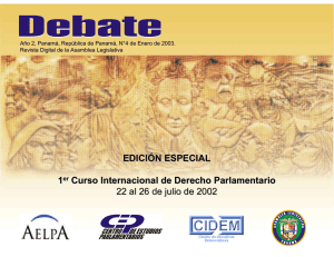 revista debate 4 - Asamblea Nacional de Panamá