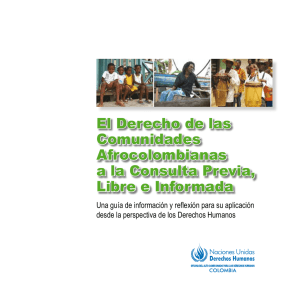El Derecho de las Comunidades Afrocolombianas a la Consulta