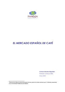 el mercado español de café