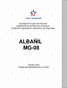 albañil mg-08 - Canal de Panamá