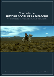 Actas de las V Jornadas de Historia Social de la Patagonia