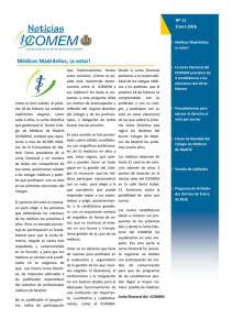 Ver última newsletter - Ilustre Colegio de Médicos de Madrid