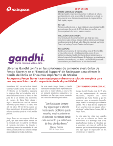 Rackspace Gandhi case study SPAN 2G2815