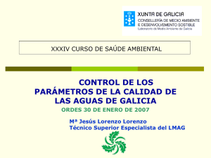 aguas de galicia - medio ambiente y la salud