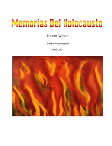 Memorias del holocauste