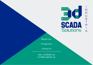 Nosotros Proyectos Contacto www.scada3d.es