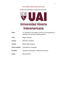 Universidad Abierta Interamericana Facultad de